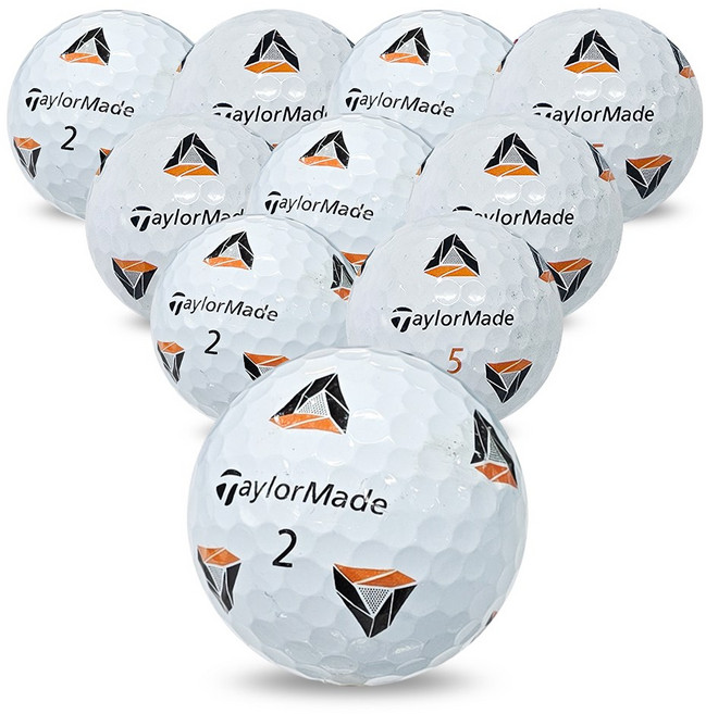 나이스골프 테일러메이드 TP5 PIX A-등급 로스트볼, 10개, 1개