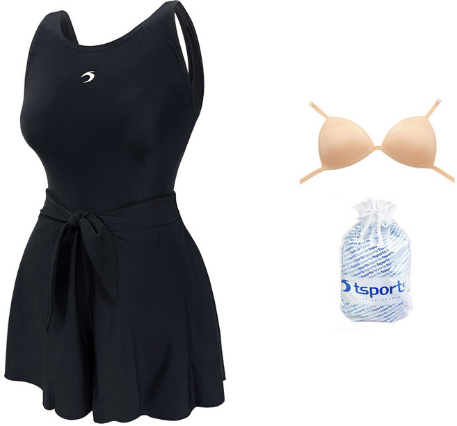 TS스포츠 여자수영복 원피스 투피스 빅사이즈 여성수영복 엄마 임산부 스파 온천 여행 2527 수영복