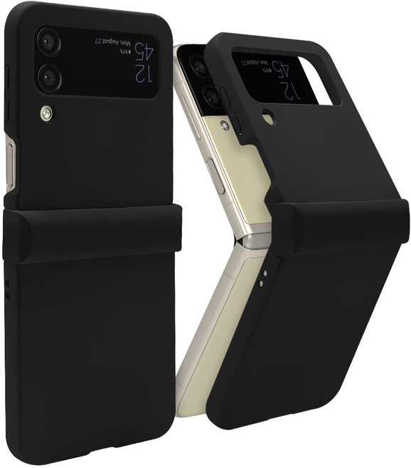 인트그로 풀커버 슬림 힌지보호 Z플립 휴대폰 케이스