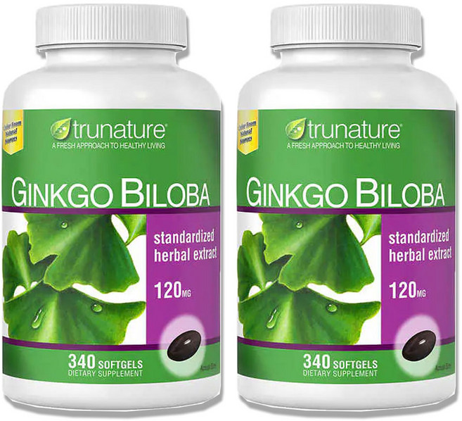 코스트코 트루네이쳐 징코 빌로바, 340정, 2개