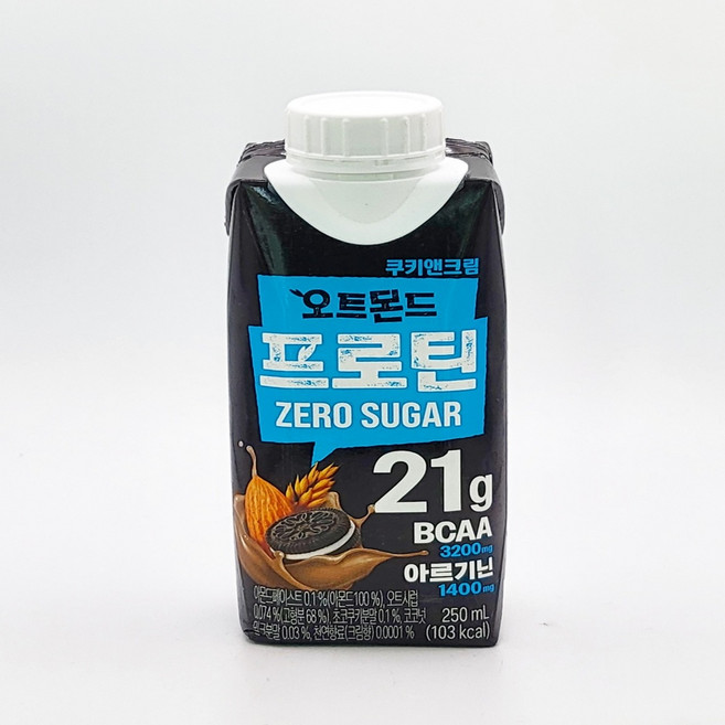 오트몬드 프로틴 쿠키앤크림, 18개, 250ml