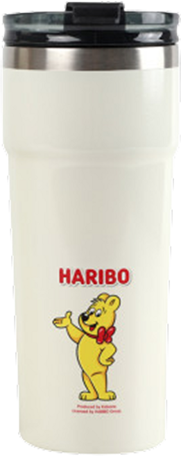 하리보 텀블러 500_클라스 보온보냉, 1개, 500ml, 하리보 텀블러 500_클라스 보온보냉_베이지