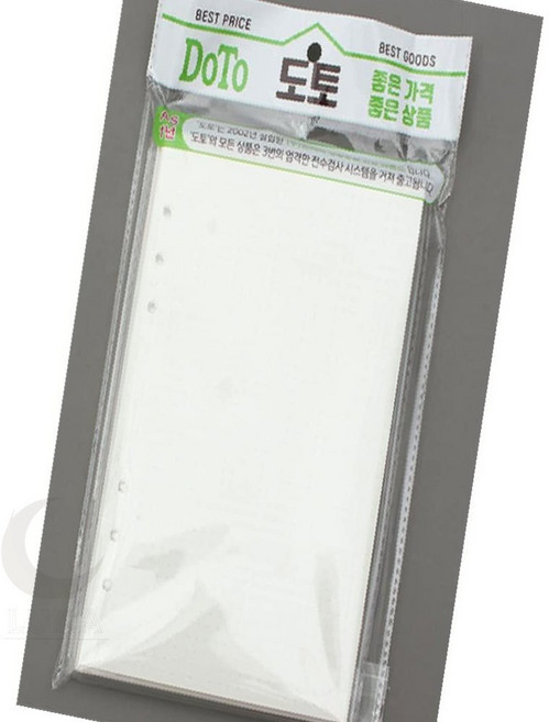 빅조이 6공 도트 다이어리속지 A5 만다라트