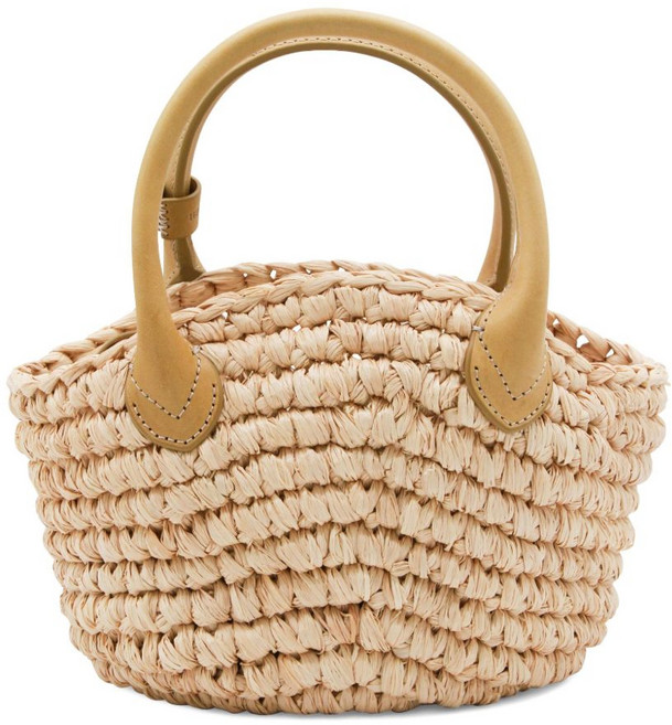 헬렌카민스키 라야 라피아 토트 백