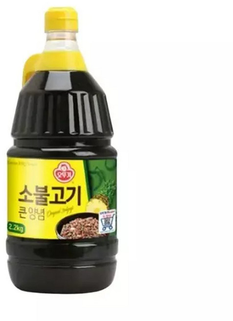 (2.2kg)오뚜기 소불고기 큰양념/양념/불고기/소스/양념장/고기/대용량/업소용/쇠불고기/불고기용/업소용, 1개, 2.2kg