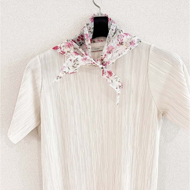 UB 국산 텐셸 삼각 스카프