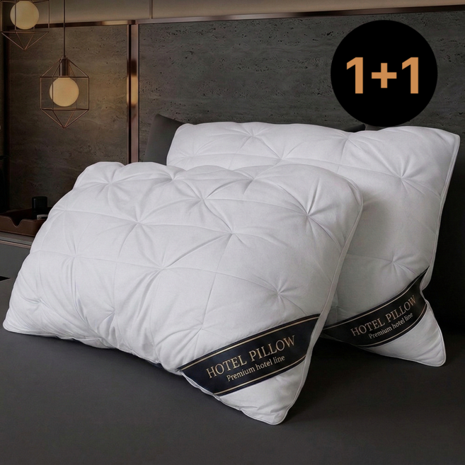 담은일상 5성급 호텔 납품 베개 배게, 2개, 화이트