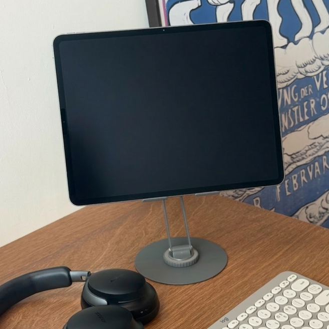 리나린 아이패드 포켓 태블릿 거치대, 1개, 다크 그레이, 리나린 포켓 태블릿 거치대