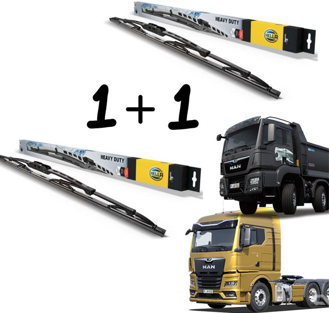 만트럭 와이퍼 윈도우 브러쉬 700mm TGX TGS TGM TGL 2개세트, 와이퍼 (2개)(1대분)