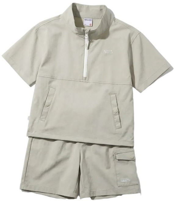 네파 키즈 아노락 상하의 세트