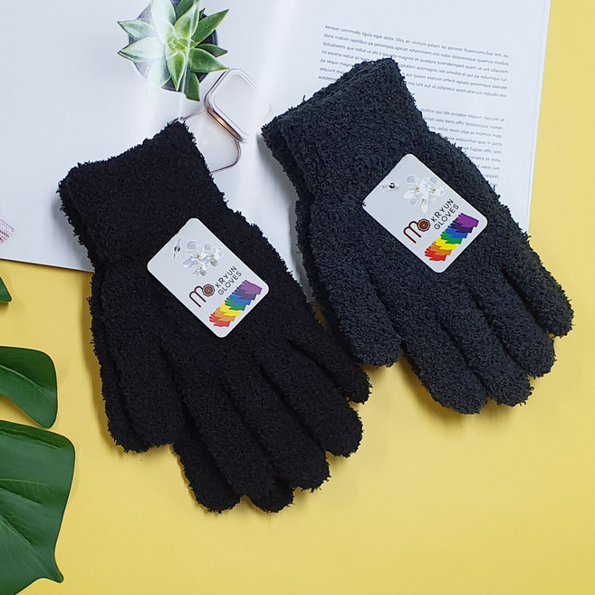 국산 남여공용 겨울 방한 탁텔 수면장갑