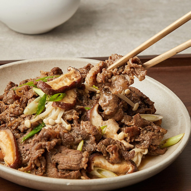 남양주 40년 전통 당일배송 초이스등급 BEST 프리미엄 소고기 초이스등급 양념 소불고기 지방제거 남양주 40년 맛집 맛 그대로 소불고기 600g 1팩/2팩/3팩/4팩, 2개