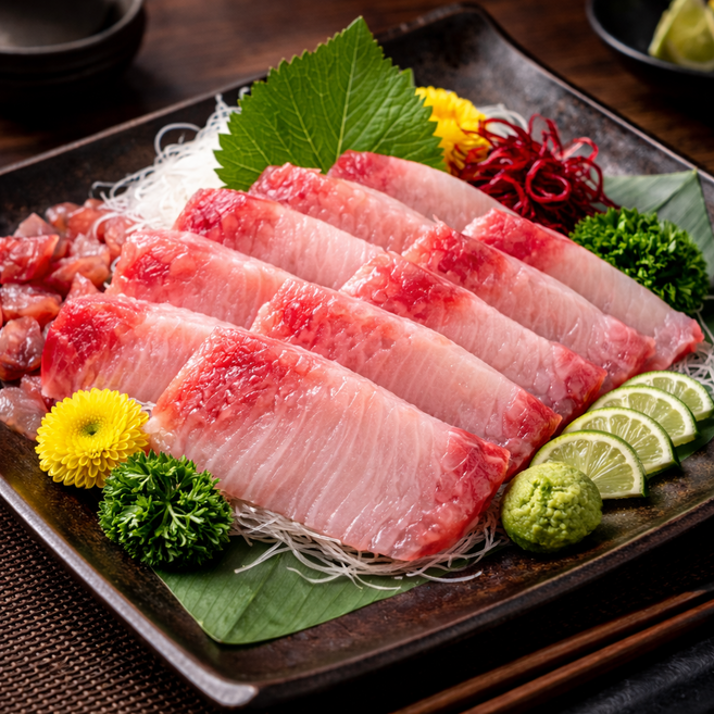 남도홍어명가 산지직송 쫀득하고 깊은풍미 안삭힌홍어 중간삭힌홍어, 1세트, 안삭힌500g