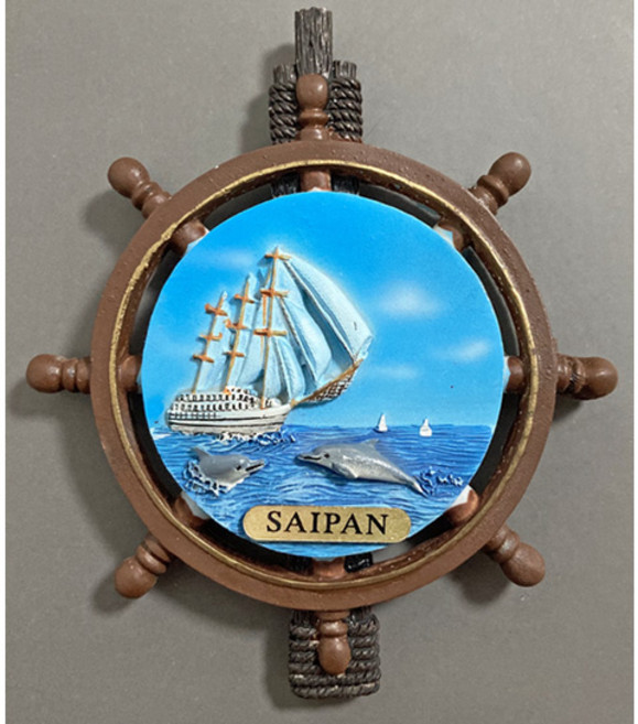 맛있는굿즈 호주 미국 하와이 뉴욕 괌 사이판 뉴질랜드 냉장고자석 마그넷 마그네틱 기념품, C미국40.사이판