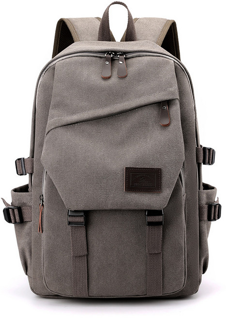 ANYOU 캐주얼한 대용량 배낭 패션 캔버스 백팩