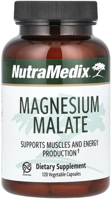 NutraMedix 마그네슘 말레이트 베지 캡슐 120정(캡슐 1정당 100mg), NutraMedix마그네슘말레이트베지캡슐120정캡슐1정, 1개 - 쿠팡