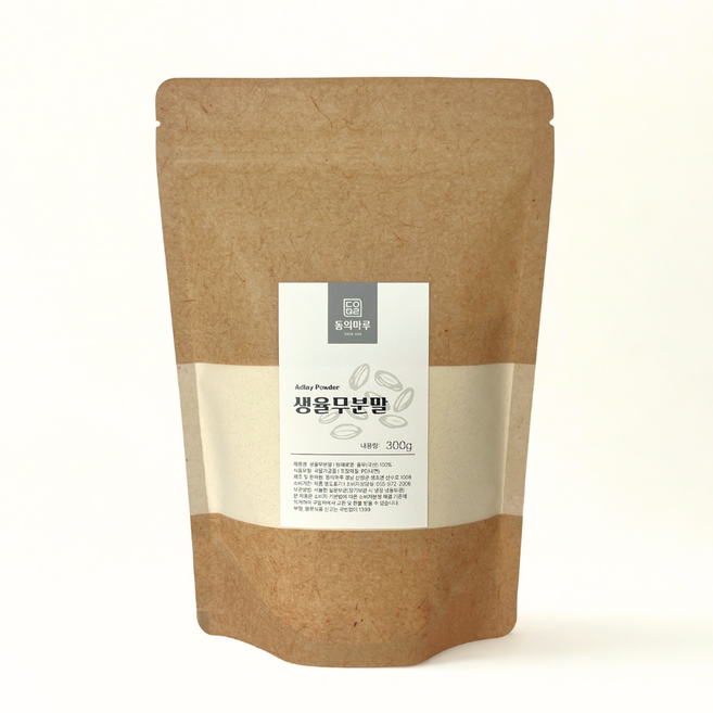 국산 100% 생율무가루 율무팩 천연팩 국산 율무분말, 1개, 300g