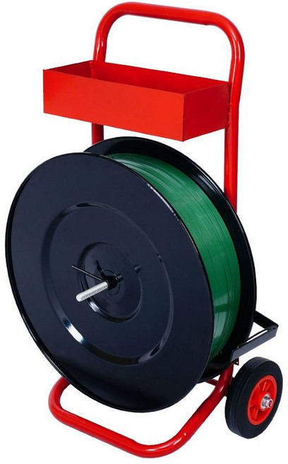 수레용 밴딩끈 결속용 십자가타입 밴딩 스트랩 포장용 원형 튜브 두꺼운 대형 원판 프레임두께2배, 홍다 대형 원판 두꺼운1.2