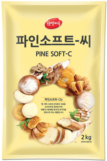 햇쌀마루 파인소프트씨 2kg, 1개