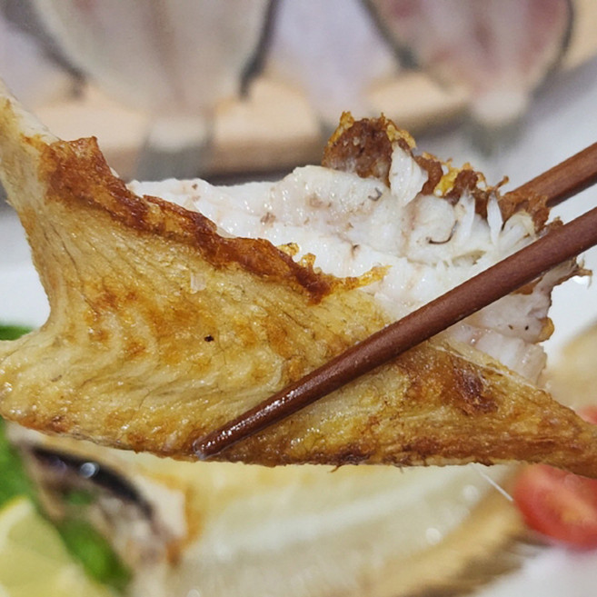 고소한 반건조가자미 두절 손질 군산 가자미 1kg