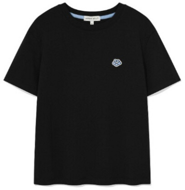 와키윌리 WACKY WILLY 우먼스 릴리와펜 반팔 티셔츠 블랙 WA2502ST51BK 441940