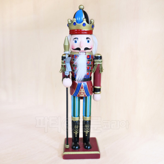 호두까기 인형 목각 장식 크리스마스 파티 테이블, 창, 1개