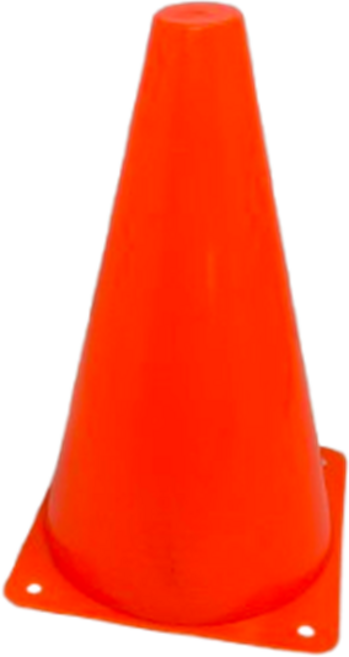 三角錐 - 運動訓練標記錐 敏捷訓練器材, 橘色
