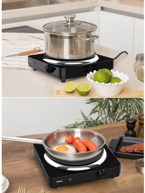 인덕션 대체용 모든용기사용 핫플레이트 1구 세라믹상판, 프리스탠딩, AT-900H