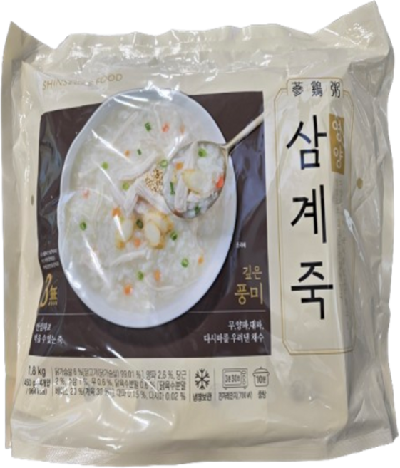 신세계푸드 영양삼계죽 1.8kg(냉장), 1.8kg, 1개