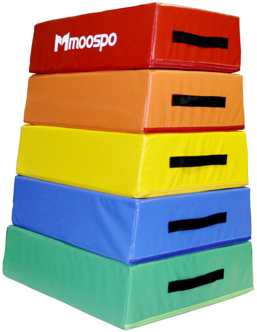 [무스포] 칼라5단뜀틀 ( 발판없음 ), 1세트