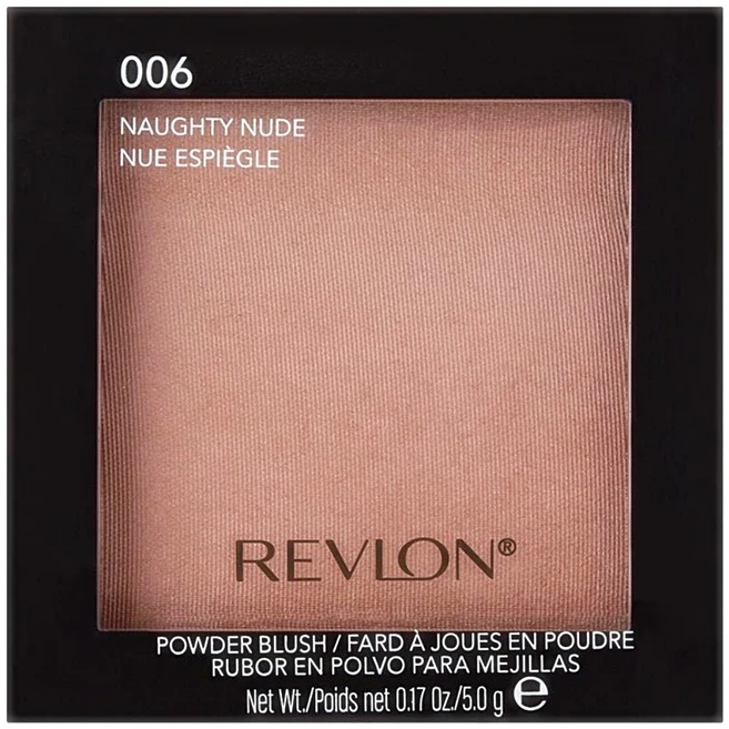 Revlon 레브론 글로우 006 노티 누드 블러쉬 파우더 5g Glow Powder Blush Naughty Nude, 1개, 상세참조 - 쿠팡