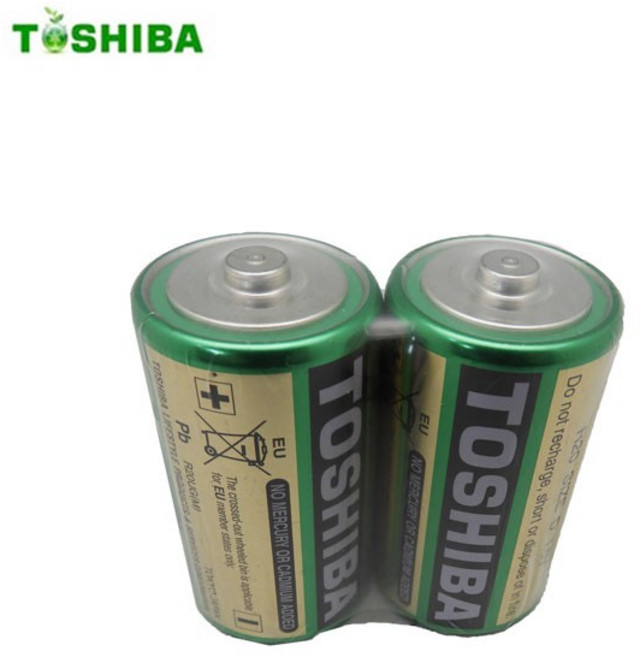 Toshiba 東芝 1號D 碳鋅電池, 1個