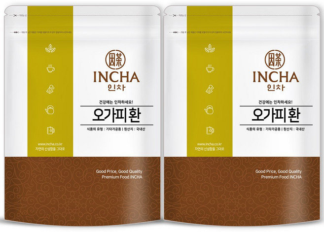 인차 국산 오가피환 오가피 나무 환, 300g, 2개