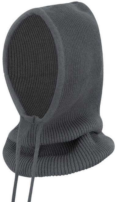 베르슈어 니트 후드 넥워머 바라클라바, 론 그레이