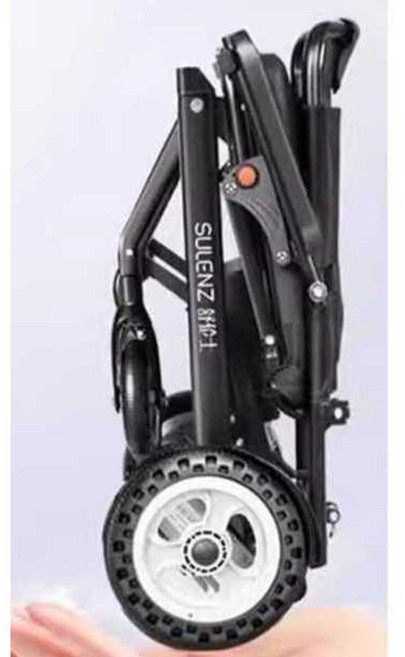 접이식 전동 휠체어 여행 자동 스쿠터 노인 장애인 모터 편리한