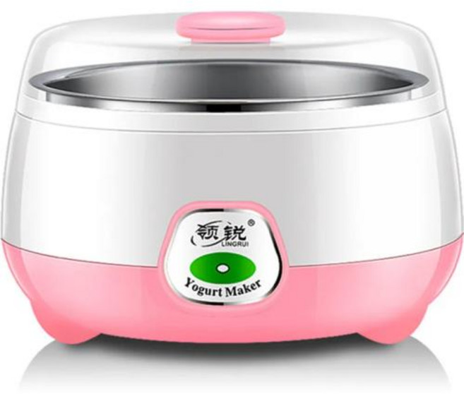 요거트 요구르트 메이커 다기능 가정용 막걸리 낫토 발효 기계, 2) Pink - 220V-EU, 2)Pink