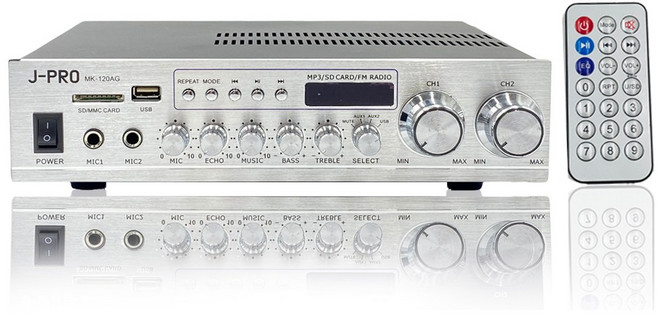 J-PRO 240W 블루투스 카페 업소용 매장용 앰프 1년AS