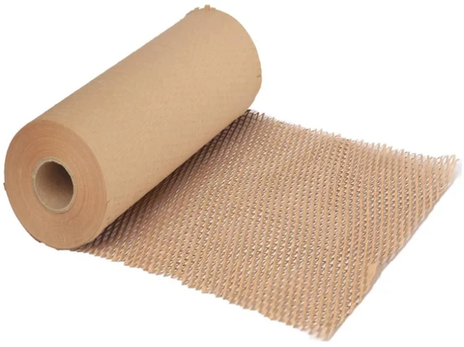 10M ~ 2M 갈색 벌집 포장 종이 쿠션 슬릿 용품 크래프트 라이프 아트 스토리지, 04 Log xW50cm x L2m