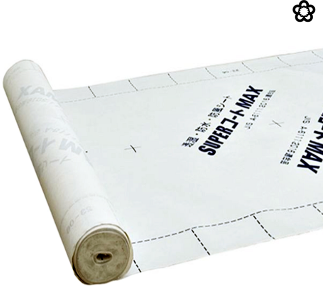 투습 방수지 방수 시트지 통풍 공사 건축 시공 건물 1MX50M, 1Mx50M(1롤)