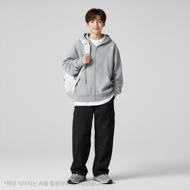 [유솔] CP쭈리바이오 자수 후드집업 ULJM26101 2001_분당점