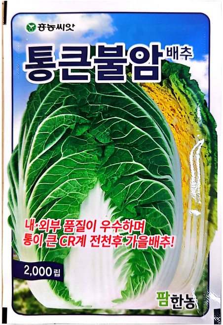 농사친구 통큰불암 2000립 배추 씨앗, 1개