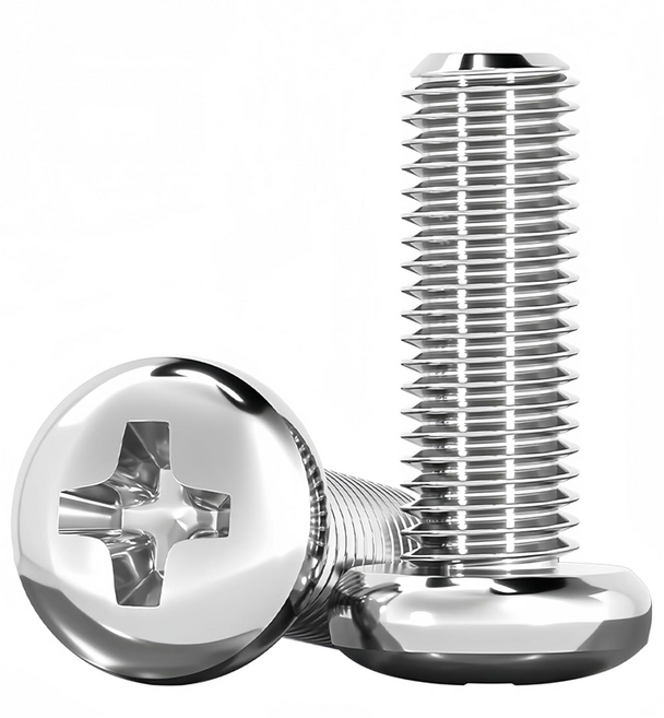 굿나잇몰 둥근 머리 볼트 스텐 십자 마루 P형 냄비 머신 m2 m2.6 m3 m4 m5 m6 낱개 소량 개당 판매, 스텐 십자 둥근머리 볼트, M3(3mm), 6mm, 1개