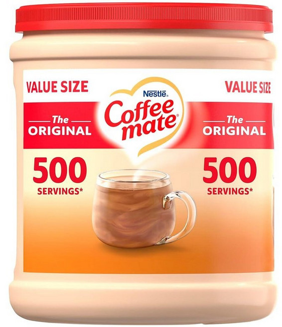 COFFEE MATE 오리지널 파우더 커피 크리머 1000.7g 37온스 통 비유제품 락토 프리 글루텐 261943, 35.3 Ounce Pack of 1