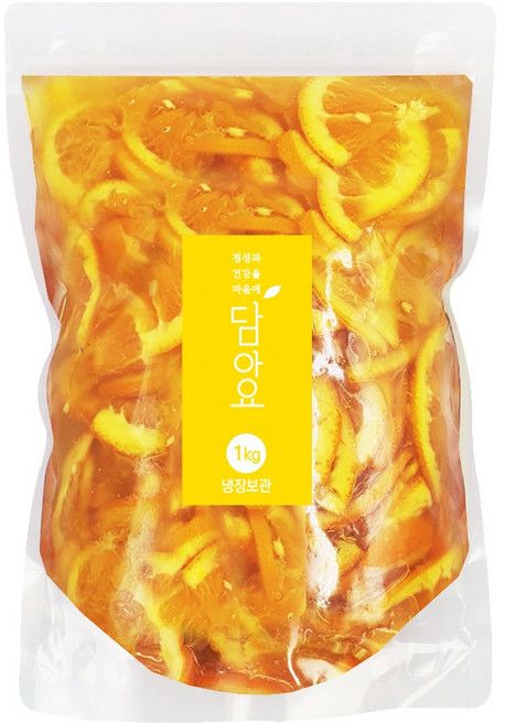 담아요 수제 오렌지슬라이스청, 1개, 1개입, 1kg