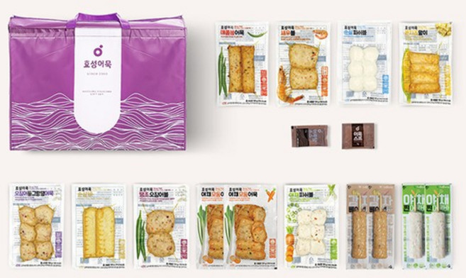 효성어묵 명절 프리미엄 선물세트 2호(어묵11종+스프동봉), 없음, 1세트