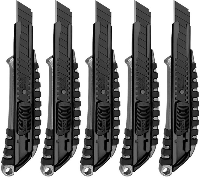 슈와츠코리아 공업용 커터칼 5개, 1세트