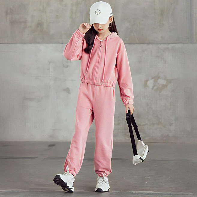 베비포 초등학생 트랙탑 후드집업 상하세트 TQ7