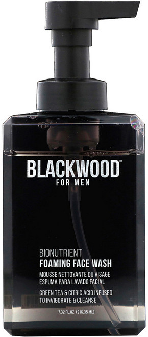 Blackwood For Men 바이오뉴트리언트 포밍 세안 남성용 (216.35 ml) 2팩, 1개