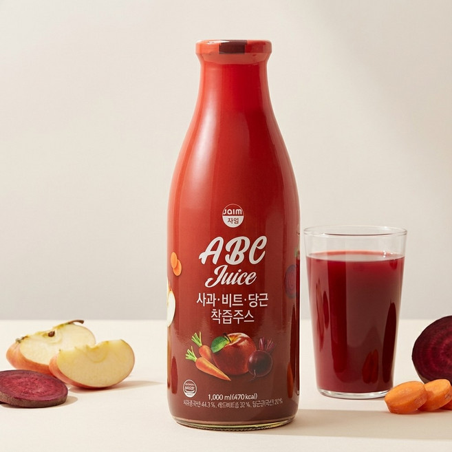 자임 NFC 100% ABC 착즙주스, 1L, 1개