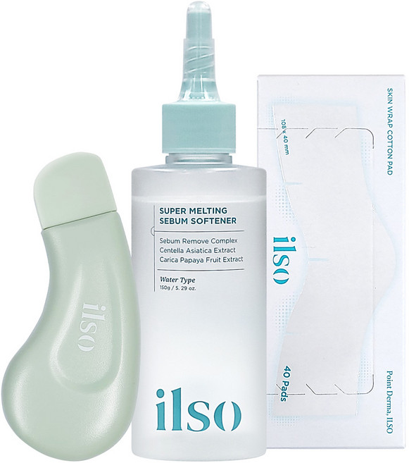 [본사정품] 일소 피지연화제 150ml 블랙헤드 기획세트 (솜 40매+블랙헤드 제거기 증정), 1개